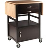 image:imageBellini Drop Leaf Kitchen Cart TwoTone