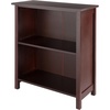 image:imageVerona 2Section M Storage Shelf with 4 Foldable Black Fabric BasketsNo Baskets
