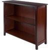 image:imageVerona 2Section W Storage Shelf with 6 Foldable Black Fabric BasketsNo Baskets