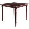 image:imageWinsome 94736 Mornay Dining Table Walnut 35 square  Sturdy amp Stylish Rectangular Table for Eating amp Working in Office Kitchen Dining Room Classic Home Decor Furniture
