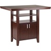 image:imageWinsome Albany High Dining Table Walnut 2992 in x 4173 in x 3583 in