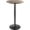 image:imageWinsome Cora Dining BlackFaux MarblePub Table