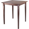 image:imageWinsome Kingsgate Dining Antique Walnut  Sturdy amp Stylish Rectangular Table for Eating amp Working in Office Kitchen Dining Room Classic Home Decor Furniture