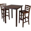 image:imageWinsome Parkland 3Pc High Table with 29 Ladder Back Stool