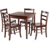 image:imageWinsome Wood Pulman 5Pc Set Extension Table with Ladder Back Chairs