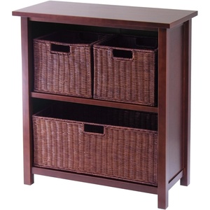 image:imageWinsome Milan 4Pc CabinetShelf with 3 Baskets