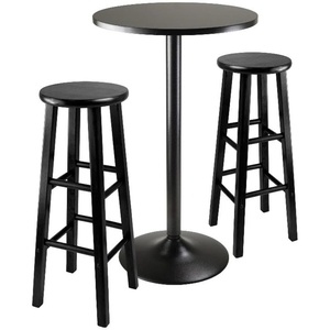 image:imageWinsome Obsidian Pub Table Set 1 Black