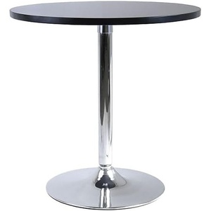 image:imageWinsome Spectrum 29 12inch x 2874inch x 2874inch MDF Round Dining Table Black 93729  Sleek Round Pub Table for Kitchen amp Dining Room Essential Furniture for Home Dorm Apartments