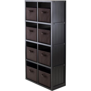 image:imageWinsome Timothy Shelving small BlackBlack  Chocolate