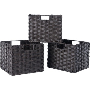 image:imageWinsome Wood Melanie Basket Chocolate 3 Pieces3Basket Mix