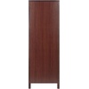 image:imageBrooke Jelly Cupboard 2Section Cabinet Walnut