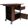 image:imageWinsome Gregory Cart Kitchen Walnut 2756x1835x3346