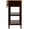 image:imageWinsome Langdon Cart Kitchen CappuccinoNatural 3657x2642x3445