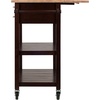 image:imageWinsome Langdon Cart Kitchen CappuccinoNatural 3657x2642x3445