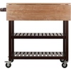 image:imageWinsome Langdon Cart Kitchen CappuccinoNatural 3657x2642x3445