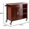 image:imageWinsome Mabel Kitchen WalnutNaturalWalnut  Natural