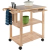 image:imageWinsome Mario Kitchen Cart  Rolling Utility amp Serving Cart with Wheels for Snacks Drinks Kitchen Essentials Storage amp Organization for Home Apartment