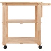 image:imageWinsome Mario Kitchen Cart  Rolling Utility amp Serving Cart with Wheels for Snacks Drinks Kitchen Essentials Storage amp Organization for Home Apartment