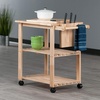 image:imageWinsome Mario Kitchen Cart  Rolling Utility amp Serving Cart with Wheels for Snacks Drinks Kitchen Essentials Storage amp Organization for Home Apartment