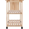 image:imageWinsome Mario Kitchen Cart  Rolling Utility amp Serving Cart with Wheels for Snacks Drinks Kitchen Essentials Storage amp Organization for Home Apartment