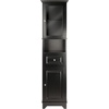 image:imageWinsome Wood Alps Tall Cabinet with Glass Door and Drawer  Easy to Store Portable Fold Up Table Set for Kitchen Living Room TV Dining Crafts Puzzles Work From Home
