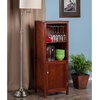 image:imageWinsome cabinets Brooke StorageOrganization Antique WalnutWalnut