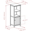 image:imageWinsome cabinets Brooke StorageOrganization Antique WalnutWalnut