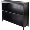 image:imageWinsome Terrace Storage Shelf 3Tier Wide in Espresso 37Inchno basket