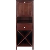 image:imageWinsome Brooke Jelly Cupboard  Classic amp Versatile Storage for Organization Stylish amp Functional Cabinet with Wine Rack for Kitchen Dining amp Living Room