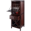 image:imageWinsome Brooke Jelly Cupboard  Classic amp Versatile Storage for Organization Stylish amp Functional Cabinet with Wine Rack for Kitchen Dining amp Living Room